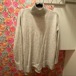 Loft speckled turtleneck size M